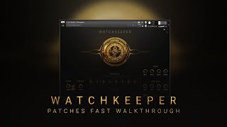 Watchkeeper Modern Countdown Percussion  Patches Fast Walkthrough  Part 1 [upl. by Akayas]