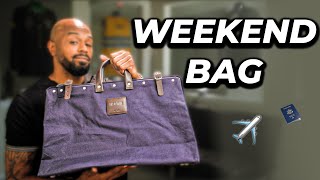 The Best Weekender Bag Bespoke Post [upl. by Bushweller]