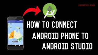 How to connect phone to android studio to run app  How to run Android studio app on Mobile Phone [upl. by Gunn]