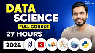 Data Science FULL Course for Beginners in 27 HOURS  2024 Edition [upl. by Garrison]