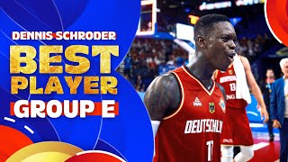 Dennis Schroder 🇩🇪  Best Player Group E  FIBA Basketball World Cup 2023 [upl. by Odama]