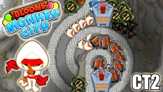 Bloons Monkey City  Contested Territory Mountain [upl. by Ellenaj]