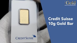 Credit Suisse 10 Gram Gold Bar [upl. by Aicnatsnoc]