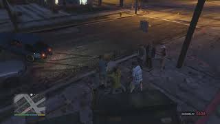 GTA V vagos kills Aztecas part 47 [upl. by Aidahs313]