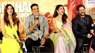 Bachchan Pandey Funny Trailer Launch  Akshay Kumar Kriti Sanon Jacqueline Fernandez Arshad Warsi [upl. by Finbur]