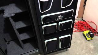 Winchester Gun Safe with extras we installed [upl. by Elleoj332]