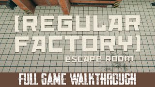 Regular Factory Escape Room  Full Game Walkthrough All TrophiesAchievements PSXboxPCSwitch [upl. by Aidnama]