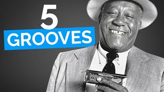 5 Stupidly Simple Harmonica Grooves Guaranteed to Impress [upl. by Eeb672]