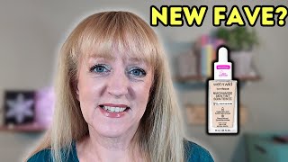 NEW Wet N Wild Niacinamide Skin Tint on Mature OilyCombo Skin [upl. by Quintina]