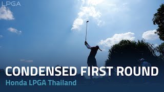 Condensed First Round  2024 Honda LPGA Thailand [upl. by Meehyrb]