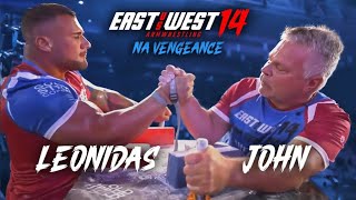 JOHN BRZENK VS LEONIDAS ARKONA  EAST VS WEST14 NA VENGEANCE [upl. by Bum6]