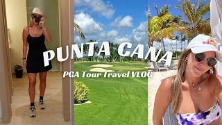 PUNTA CANA week in my life in the Corales Championship beach and golf outfits [upl. by Eiramoj910]