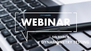 Webinar Series  Practical Application of Dynamometry Testing  5th March [upl. by Ahsekyt]