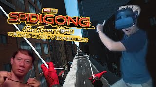 SPIDIGONG  VR  SPIDERMAN FAR FROM HOME VR EXPERIENCE [upl. by Coh]