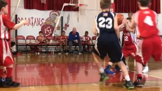 CYO basketball action at Sacred Heart Gym [upl. by Erlene]