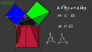 Teorema de Pitágoras segundo Euclides [upl. by Sonya347]