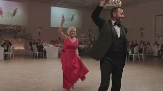 Mother Son Wedding Dance Surprise  Gilaki Persian Farsi Aha Bogoo [upl. by Keane557]