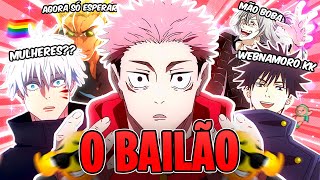 Jujutsu Kaisen e o BAILÃO de SHIBUYA KKKK  Redublagem [upl. by Sorazal]