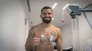 Tomas Rincon arrives for Juventus medical [upl. by Assetak]