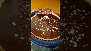 Tarte Nutella Banane 😋 cuisine recette dessert tarte tartenutella tartebanane cuisinetiktok [upl. by Good]