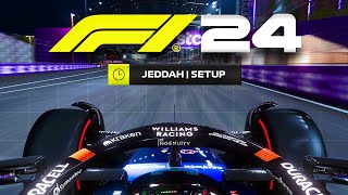 F1 24 V2 Saudi Arabia Hotlap  Setup [upl. by Ecar14]