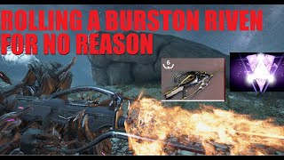 WARFRAME Incarnon Burston Prime Riven Rolling Guide  Abyss Of Dagath [upl. by Ewnihc714]