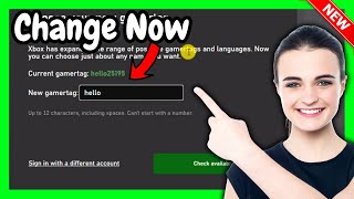 How to change xbox gamertag 2024  Full Guide [upl. by Anitram504]