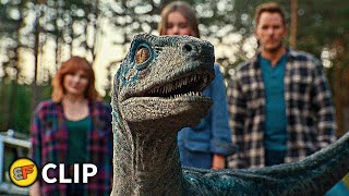 Jurassic World Fallen Kingdom  T Rex vs Helicopter vs Mosasaurus [upl. by Veronique646]