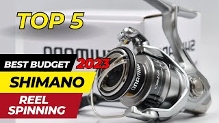 Top 5  Best Shimano spinning reel  Low Budget Gadget 2023 [upl. by Gillie]