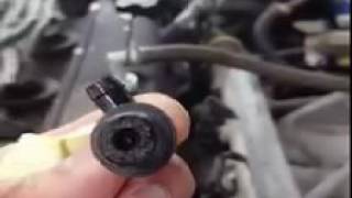 2001 acura integra gs pcv valve location and replacement [upl. by Jakob648]