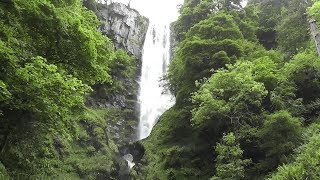 Pistyll Rhaeadr the highest waterfall in Wales [upl. by Keyek374]