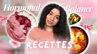 RECETTES HORMONAL BALANCE 🎀 ANTIINFLAMMATOIRE ✨  Sans gluten Savoureuses Sans sucre raffiné [upl. by Danie]