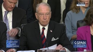 Sen Grassley quotYou are taking advantage of my decency and integrityquot CSPAN [upl. by Jermyn118]