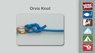 Orvis Knot  How to Tie a Orvis Knot  Fishing Knots [upl. by Sitoiganap]