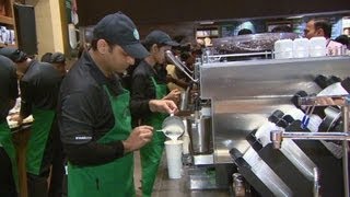 Starbucks CEO on opening in India [upl. by Anaira842]