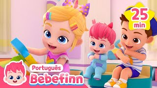 As Rodas do Ônibus Giram e Giram 🚌   Completo  Bebefinn em Português  Canções Infantis [upl. by Ainsley]