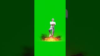 Free fire magma quake emote green screen video🌳🌳 all emote NON COPYRIGHT shorts [upl. by Nickles358]