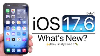 iOS 176 Beta 1 is Out  Whats New [upl. by Nawyt]