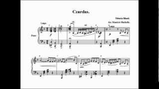 Czardas Vittorio Monti Piano arrangement Maurizio Machella [upl. by Gilcrest]