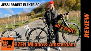 BZEN Amsterdam amp Milano 2021 Jessi testet die ultra leichten ElektroFahrräder 🚴 Review  Preis [upl. by Ballman616]