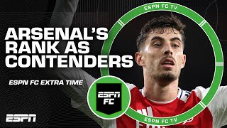 Where does Arsenal rank as Champions League contenders  ESPN FC Extra Time [upl. by Lepine]