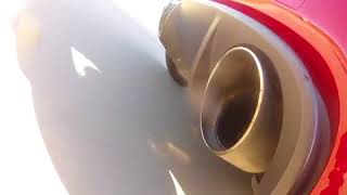 Abarth 500 bombardone 20 exhaust sound [upl. by Ariaes]