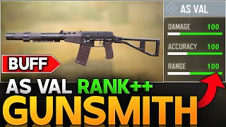 BEST AS VAL GUNSMITH IN CALL OF DUTY MOBILE  AS VAL RANK BUILD FOR COD MOBILE [upl. by Arimas]