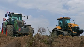 Challenger MT 765 D amp Fendt 936  818 im Weinberg [upl. by Sualohcin130]