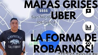 Adiós a la tarifa dinámica de Uber a través de los mapas grises de Uber [upl. by Gamal]