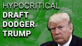 Draft Dodger Trump Slams Veteran Over Military Service [upl. by Slayton234]