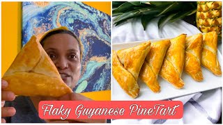 Flaky Guyanese PineTart 🇬🇾🤤 [upl. by Flodnar212]