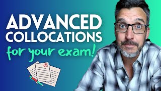 10 ADVANCED COLLOCATIONS YOU NEED TO KNOW C1 amp C2 level vocabulary [upl. by Fe]