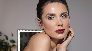 EASY PARTY MAKEUP LOOK  ALI ANDREEA [upl. by Ellimak]