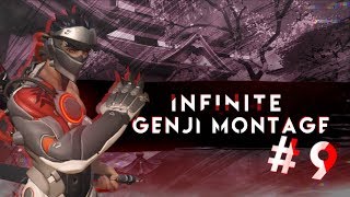 INFINITE  Top 500 Genji Montage 9  Overwatch [upl. by Teik]